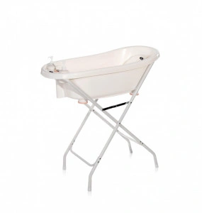 Set cadita 88 cm cu termometru, reductor si accesorii, Pink