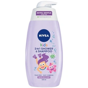 Nivea Kids Gel de dus si Sampon 2 in 1, fructe de padure