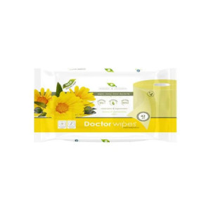 Hartie igienica umeda Doctor Wipes cu extract de galbenele 42 foi