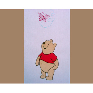 Lenjerie patut cu broderie Hubners Winnie 4 piese crem - Img 2