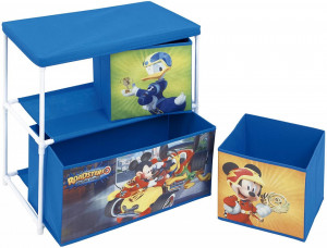 Organizator pentru jucarii cu structura metalica Mickey Mouse and The Roadster Racers - Img 3