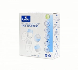 Pompa de san electrica, Save Your Time, display LED, 2 moduri de functionare, Lorelli