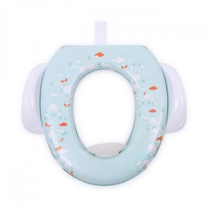 Reductor moale pentru toaleta, cu manere, Lorelli, White Rabbit - Img 2