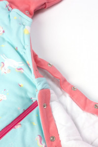Sac de dormit cu picioruse si talpa antiderapanta Unicorn 12-18 luni 3.5 Tog - Img 3