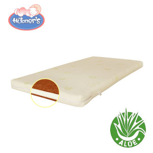 Saltea pentru copii Hubners Cocos Burete Cocos cu Aloe Vera 120x60x6 cm - Img 2