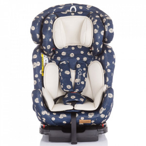 Scaun auto Chipolino Campo 0-36 kg dots beige cu sistem Isofix - Img 2