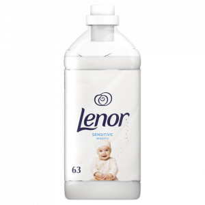 Balsam de rufe Lenor Sensitive Pure Care, 63 spalari, 1.9L