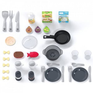 Bucatarie Smoby Tefal Studio XL Bubble albastru - Img 2