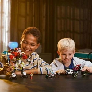 LEGO DREAMZZZ ROBOTUL TIGRU AL LUI COOPER SI MASINA HOT ROD A LUI ZERO 71497 - Img 2