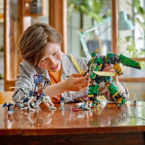 LEGO NINJAGO ROBOTUL AVION CU REACTIE AL LUI LLOYD 71845 - Img 2
