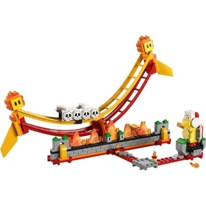 LEGO SUPER MARIO SET DE EXTINDERE PLIMBARE PE VALUL DE LAVA 71416