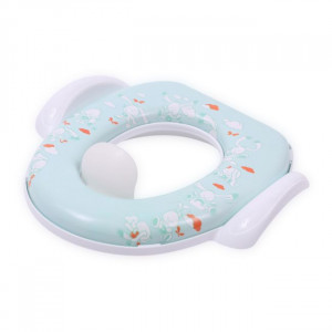 Reductor moale pentru toaleta, cu manere, Lorelli, White Rabbit - Img 1