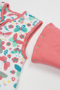 Sac de dormit cu maneca lunga detasabila Butterfly 6-18 luni 3.5 Tog - Img 3