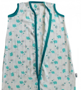 Sac de dormit cu picioruse Bamboo Elephant 18-24 luni 0.5 Tog - Img 1