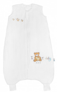 Sac de dormit cu picioruse Bamboo I Love Teddy 2-3 ani 1.0 Tog