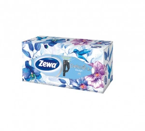 Servetele faciale Zewa Deluxe Design, 3 straturi, 90 buc