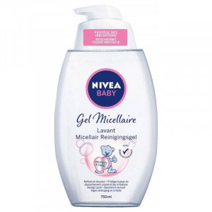 Gel Micelar Nivea Baby, 750ml, cu pompita