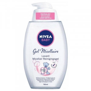 Gel Micelar Nivea Baby, 750ml, cu pompita