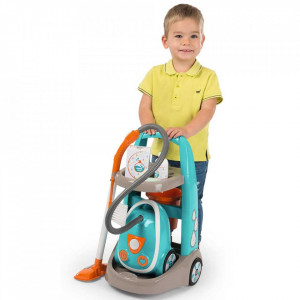 Jucarie Set curatenie cu troller si aspirator electronic - Img 3