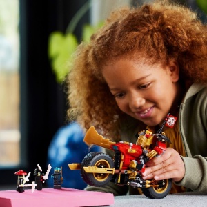 LEGO NINJAGO MOTOCICLETA ROBOT EVO A LUI KAI 71783 - Img 2