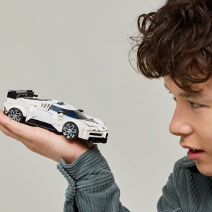 LEGO SPEED CHAMPIONS HIPERMASINA SPORT BUGATTI CENTODIECI 77240 - Img 3
