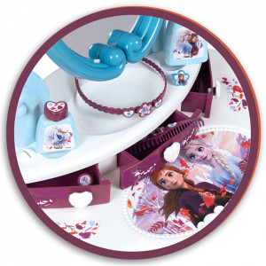 Masuta de machiaj Frozen 2 2 in 1 cu accesorii - Img 3