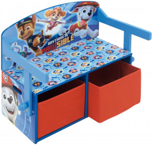 Mobilier 2 in 1 pentru depozitare jucarii Paw Patrol - Img 2