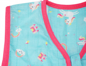 Sac de dormit cu picioruse Bamboo Unicorn 2-3 ani 0.5 Tog - Img 2