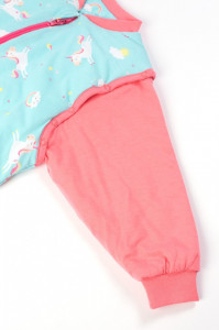 Sac de dormit cu picioruse si maneca lunga detasabila Unicorn 12-18 luni 2.5 Tog - Img 2