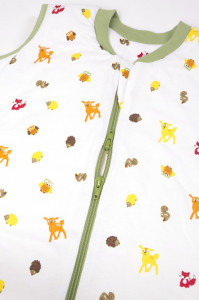 Sac de dormit cu picioruse si talpa antiderapanta Forest Friends 12-18 luni 2.5 Tog - Img 2