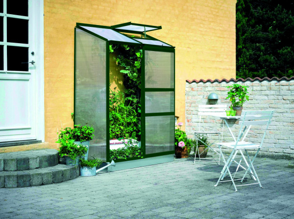 Sera HALLS ALTAN 0,9 m2, 4 mm polikarbonát, szín: zöld