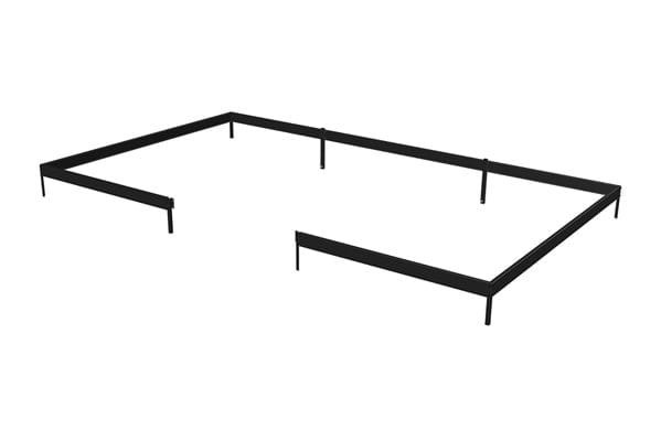 Фондация - Jubii 10.9 m² - черна