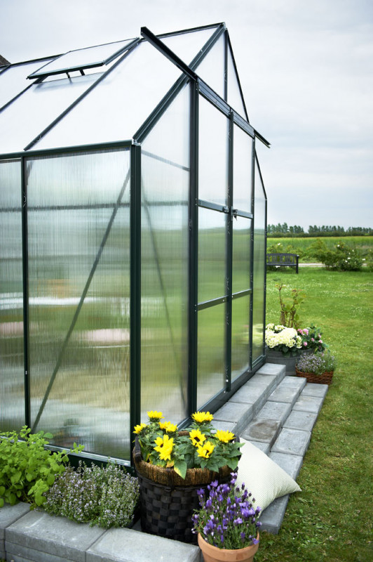 Sera HALLS MAGNUM MAGNUM 9,9 m2, 6 mm polikarbonát, szín: zöld
