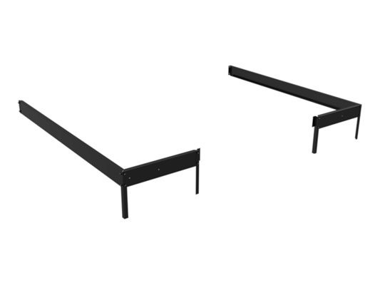 Fundație Qube model de perete 68 - negru