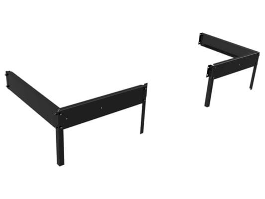 Fundație Qube model de perete 26 - negru