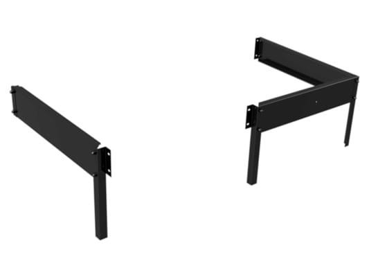 Fundație Qube model de perete 24- negru