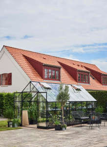 Sera HALLS QUBE+ 13 кв.м, с 3 мм закалено стъкло, цвят: черен - Img 6
