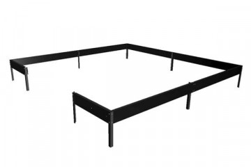 Fundație Qube 8 - negru, 6.3mp