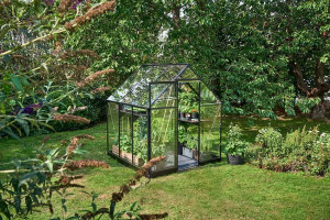 Sera HALLS QUBE 3,9 m², 3 mm-es edzett üveggel, szín: fekete - Img 3
