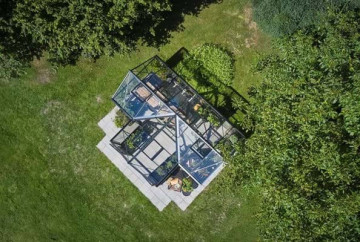 Juliana Orangers 21,5 m² антрацит с 3 мм закалено стъкло - Img 3