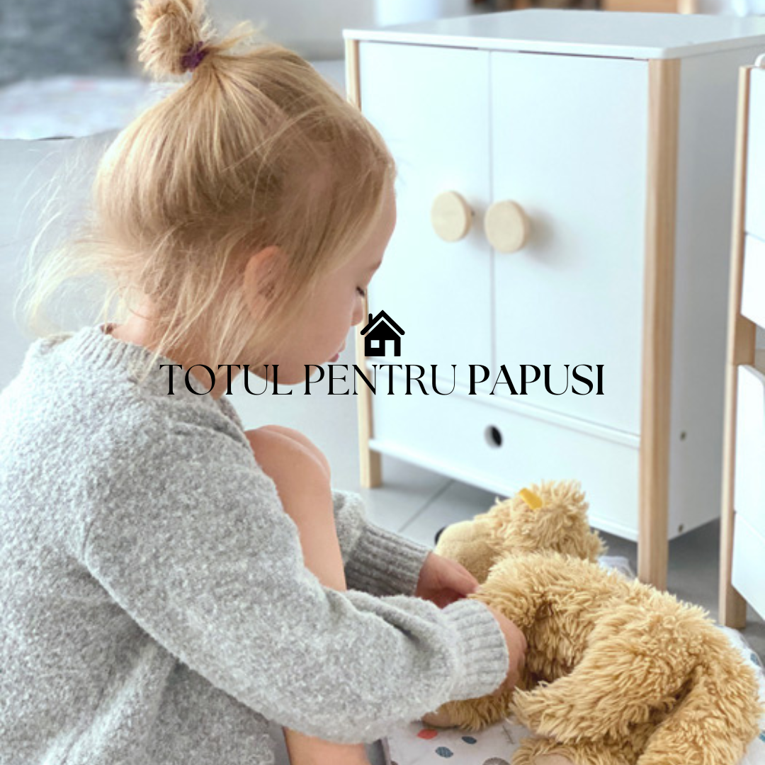 Mobilier pentru păpuși și accesorii de joacă – seturi creative care încurajează imaginația și dezvoltarea abilităților sociale ale copiilor.
