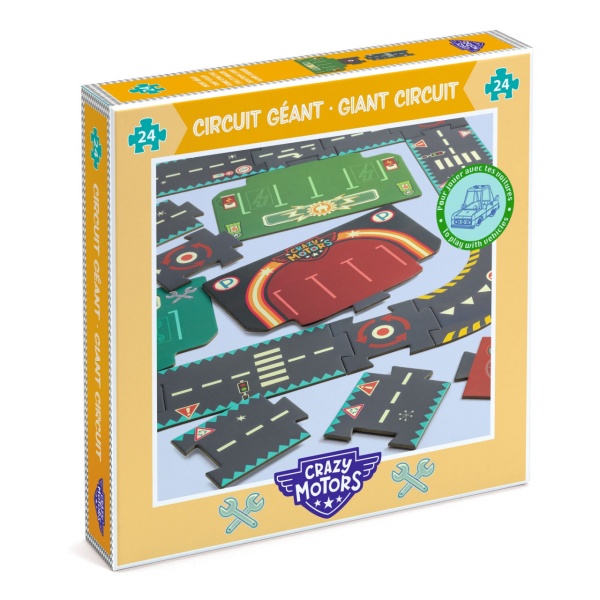 Puzzle gigant - Circuit urban | Djeco