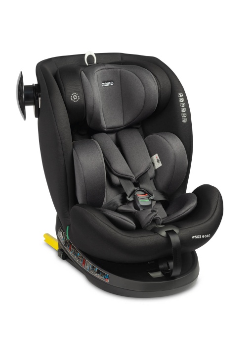 Scaun auto Commo rotativ - i-Size Black - Caretero