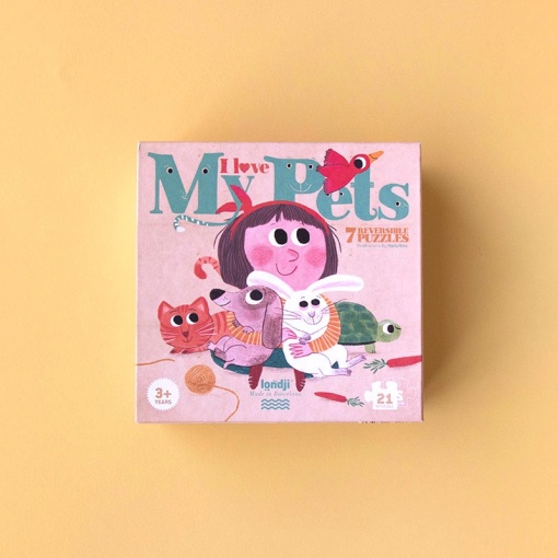 Puzzle - Animale de companie - Londji Barcelona