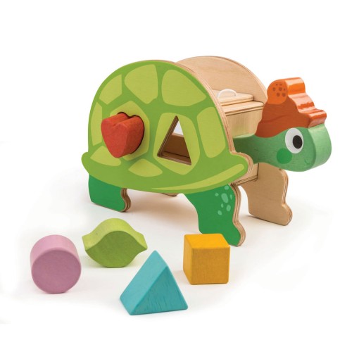 Sortator de forme - Tortoise Shape Sorter - Tender leaf