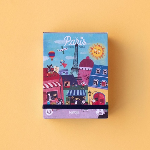 Puzzle reversibil - Noapte si zi la Paris - Londji Barcelona