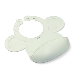 Baveta din silicon fara BPA , Verde | Babyono - Img 2