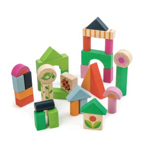 Blocuri pentru construit - Courtyard Blocks - Tender leaf - Img 1