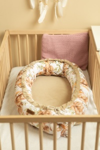 Cosulet Baby Nest - Flowers Beige | Sensillo - Img 6