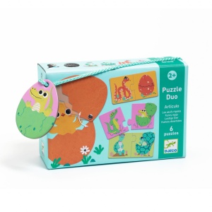 Puzzle duo Puiul din ou | Djeco - Img 1